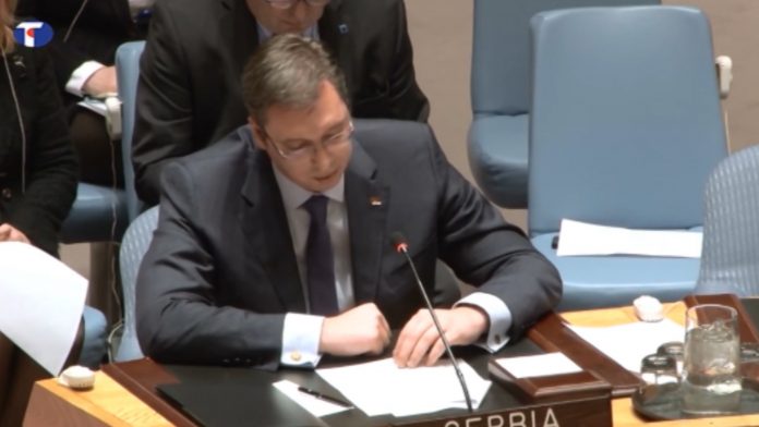 Vucic u njujokr YT