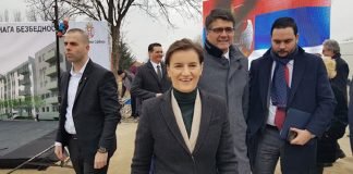Ana Brnabic položila kamen temeljac za izgradnju stanova za pripadnike službi bezbednosti u Nišu