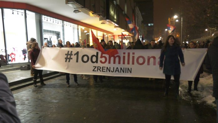 Protest 1 od 5 miliona YT