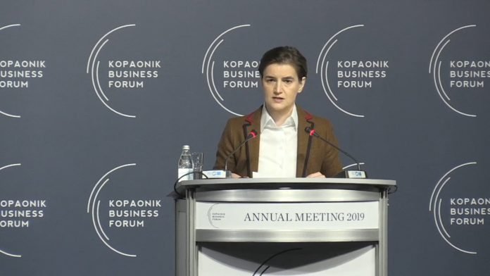 Ana Brnabic Kopaonik YT