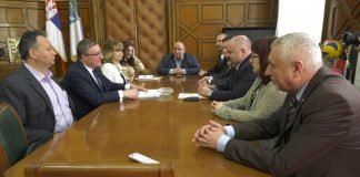 Mihalj Njilaš u poseti Zrenjaninu