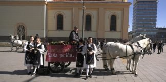 Zrenjaninsko pivo promovisano je uz tamburaše i deljenje sugrađanima na Trgu slobode