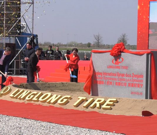 U Zrenjaninu položen kamen temeljac za fabriku “Šandong Linglong Tajr”