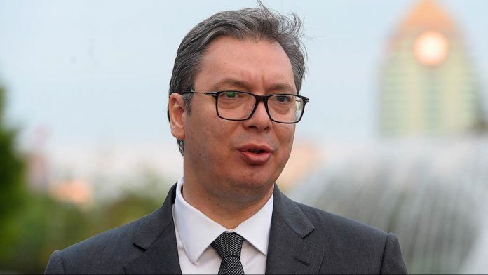 Vucic telegram YT