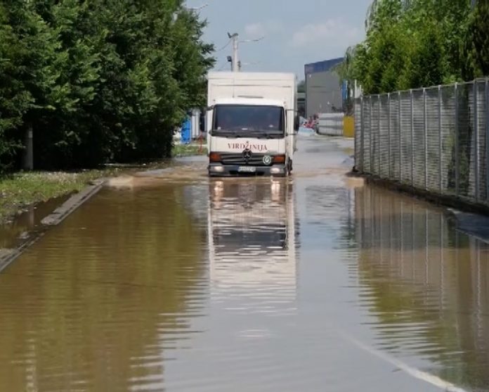 KRALJEVO industrijska zona poplave
