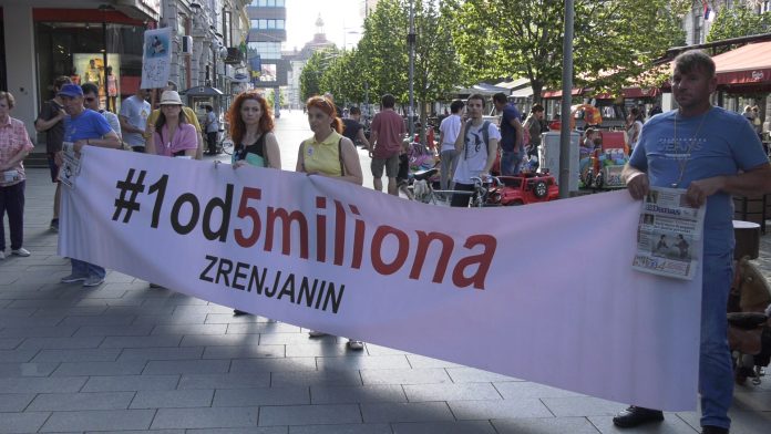 Protest 1 od 5 miliona YT