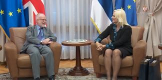 Zorana Mihajlović primila u oproštajnu posеtu ambasadora Vеlikе Britanijе Dеnisa Kifa