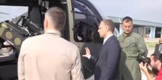 Ministar Stefanović prisustvovao isporuci trećeg helikoptera za MUP