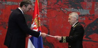 Sastanak predsednika Vučića i novog ambasadora Rusije Harčenka nakon predaje akreditiva