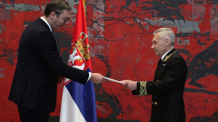 Vucic i novi ambasador Rusije YT