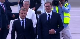 Predsednik Srbije Aleksandar Vučić ugostio predsednika Republike Francuske Emanuela Makrona