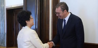 Predsednik Vučić se sastao kineskom zvaničnicom