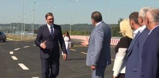 Predsednik Srbije Aleksandar Vučić prisustvovao otvaranju novog autoputa „Miloš Veliki“