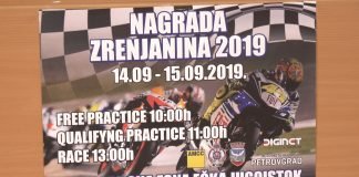 Moto trka „Nagrada Zrenjanina“ 14. i 15. septembra na licenciranoj stazi Jugoistok Ečka