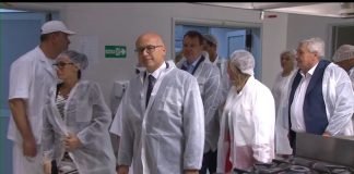 Vučević i Mirović obišli novootvoreni objekat centralne kuhinje Predškolske ustanove