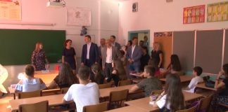 Miloš Vučević posetio OŠ Miloš Crnjanski
