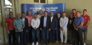 Prijem u Gradskoj kući za učesnike međunarodnog rvačkog turnira
