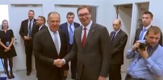 Predsednik Vučić sastao se u Njujorku sa šefom ruske diplomatije Sergejom Lavrovom