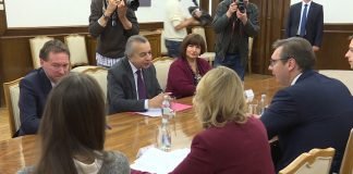 Predsednik Vučić razgovarao sa specijalnim izaslanikom generalnog sekretara UN Zahirom Taninom