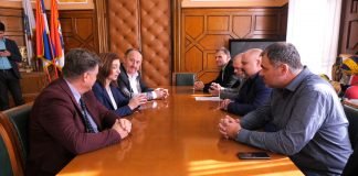 U gradskoj kući upriličen prijem za delegaciju Opštine Kalinovik