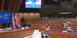 Predsednica Narodne skupštine Maja Gojković u Strazburu