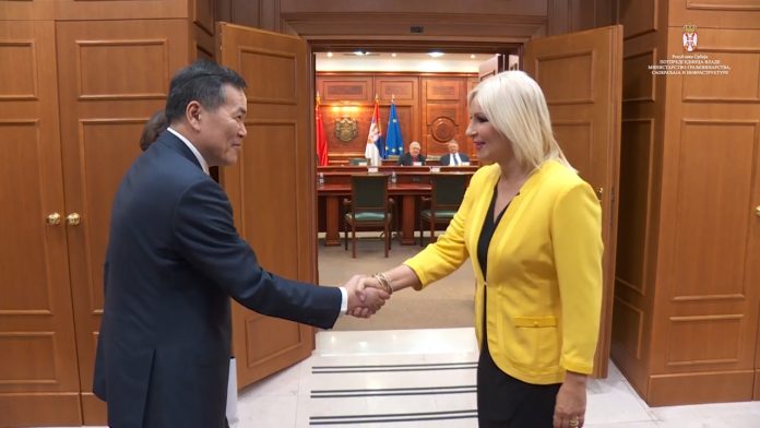 Mihajlovic i zamenik ministra trgovine Kine