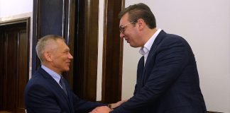 Predsednik Vučić primio ambasadora Ruske Federacije Aleksandra Bocan Harčenka