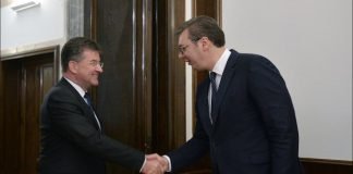 Predsednik Vučić se sastao sa ministrom inostranih poslova Slovačke Miroslavom Lajčakom