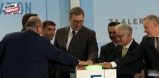 Predsednik Vučić prisustvovao svečanom otvaranju najvećeg vetroparka na Zapadnom balkanu