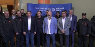 U gradskoj kući upriličen je prijem za vatrogasce