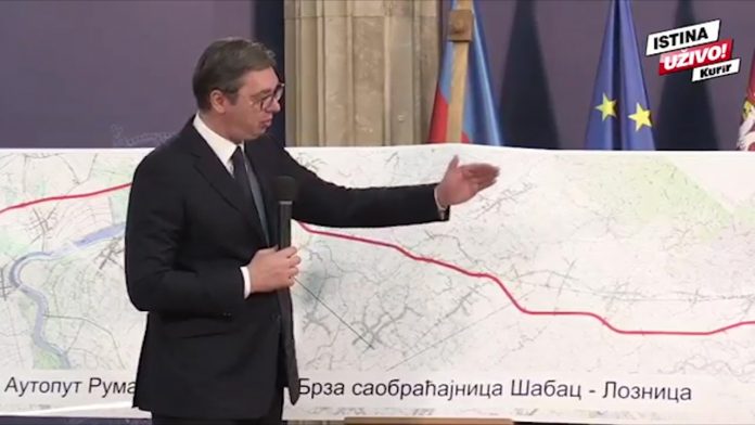 Vucic Moravski koridor YT