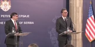 Predsednik Vučić razgovarao sa Metjuom Palmerom