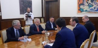 Predsednik Vučić se sastao sa delegacijom finske kompanije Nokia