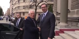 Predsednik Vučić razgovarao sa Žozepom Borelom