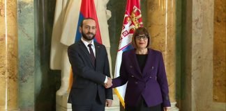 Predsednici skupština Jermenije i Srbije potpisali Memorandum dva parlamenta o razumevanju