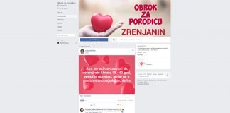 „Obrok za porodicu Zrenjanin“ svakodnevno obrok za tridesetak porodica u našem gradu