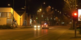 Prazne ulice Zrenjanina tokom trajanja policijskog časa