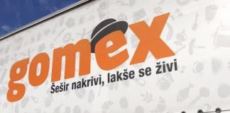 Obaveštenje o radnom vremenu svih prodajnih objekata Gomex-a