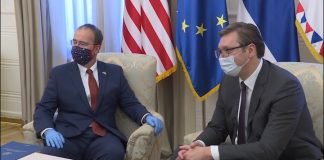 Aleksandar Vučić i ambasador SAD održali sastanak u Predsedništvu Srbije