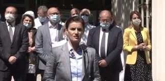 Premijerka Ana Brnabić obišla radove u KCV