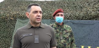 Ministar Vulin prisustvovao je obuci Bataljona za specijalne operacije „Grifoni“