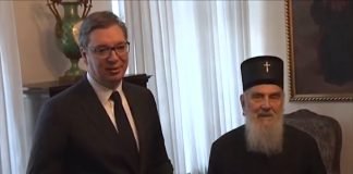 Vučić i Irinej o hapšenju vladike Joanikija