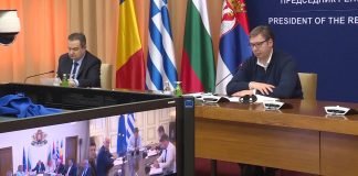 Predsednik Vučić održao video konferenciju sa predstavnicima Visokog saveta zemalja kvadrilaterale