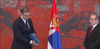 Predsednik Vučić primio akreditivna pisma ambasadora Slovačke, Hrvatske i Republike Iran