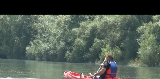 Kajak kanu rafting Semberija iz Bijeljine u ekološkoj kampanji