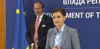 Premijerka Brnabić razgovarala sa Semom Fabricijem