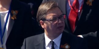 Vučić prisustvovao Vojnoj paradi u Moskvi