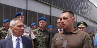 Aleksandar Vulin ispratio je gardiste koji će učestvovati na Paradi pobede u Moskvi