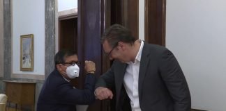 Vučić na sastanku sa ministrom pravde Republike Indonezije