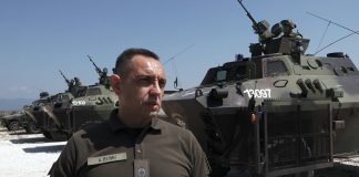 Aleksandar Vulin je obišao Peti bataljon vojne policije
